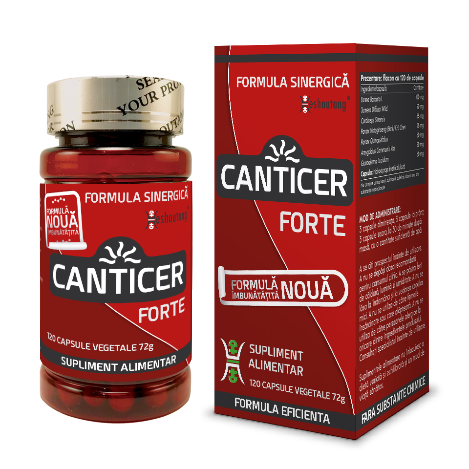 Canticer Forte – 1 flacon – 120 capsule