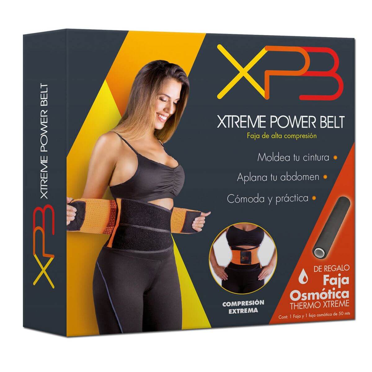 Xtreme Power Belt - centura pentru antrenamentul taliei si forma de clepsidra